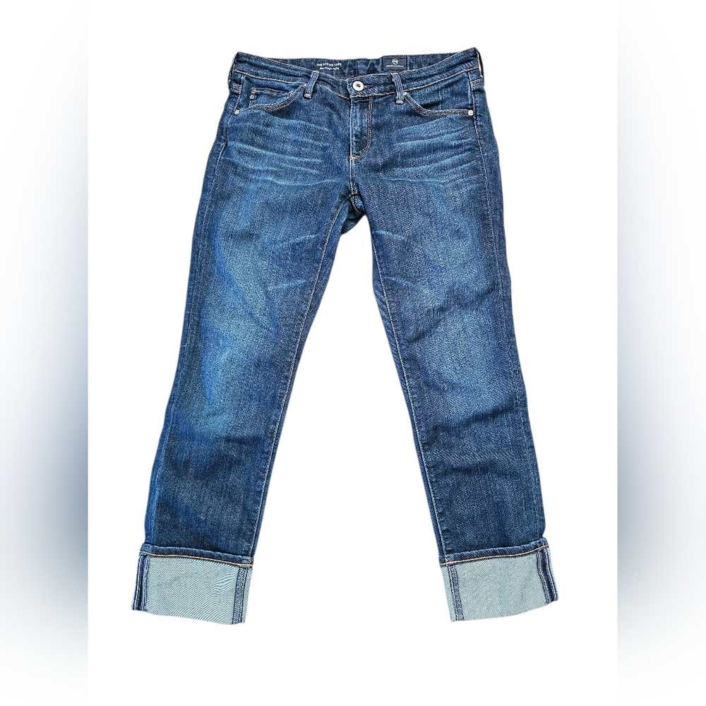 Adriano Goldschmied The Stevie Cuff Slim Straight Cuffed Jeans